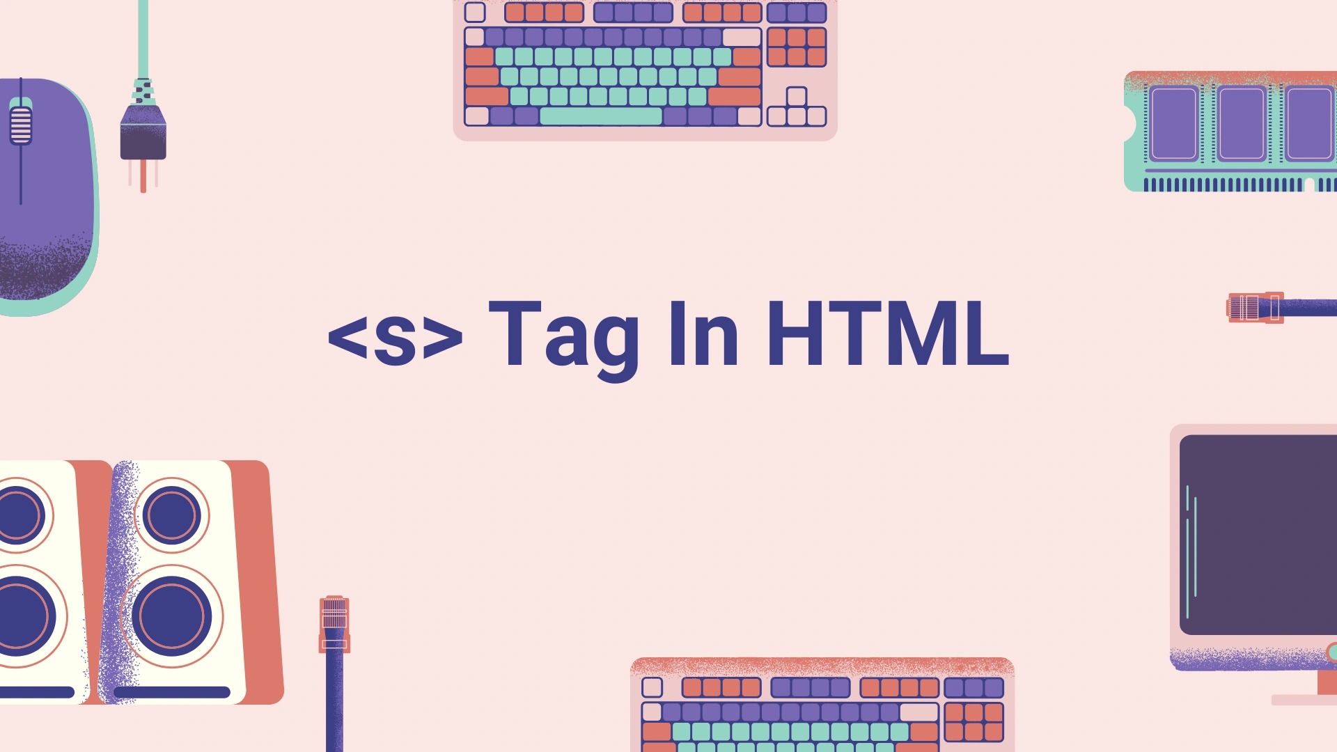 تصویر مقاله آموزش تگ s در html